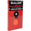 EZ-Aim™ Shooting Gallery Self-Healing Spinner Target, Gong Target by Allen®, 12-14 Inches Tall, Shooting Targets, Gun – Rifle – Pistol – Airsoft – BB Gun – Air Rifle, Orange(Holey Spinner Target)