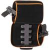 Reservoir Attache Pistol Case by Allen, 14 inch, with WaterShield Technology, Waterproof Fabric and Zippers, Holds 2 Oversized Pistols with Optics and Magazines, 2 Zippered Pockets, Gray