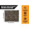 Vanish 3D Leafy Omnitex Blind Making Material by Allen, 12-feet x 56-inches, Mossy Oak Break-Up Country