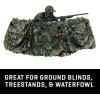 Vanish 3D Leafy Omnitex Blind Making Material by Allen, 12-feet x 56-inches, Mossy Oak Break-Up Country