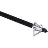 Velox Stainless Steel Broadhead – 100 Grain, 1.125 inches Cutting Diameter (3-Pack)(100 Gra”)