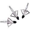 Velox Stainless Steel Broadhead – 100 Grain, 1.125 inches Cutting Diameter (3-Pack)(100 Gra”)