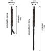 Yukon Rifle Sling by Allen Company – Neoprene Pad with Non-Slip Back – Holds 4 Rifle Cartridges – Quick-Adjust Buckle – Swivels Tested to 300 lbs. – Hunting Gun Sling – Mossy Oak Break-Up Country