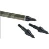 Allen Company Archery Bullet Points – Soft Arrow Tips for Target Practice – Screw-On Design – Reduces Wear and Tear on Targets – Multiple Sizes/Grain – 12-Pack – Black(21/64″)