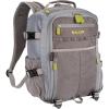 Allen Company Chatfield Compact Fishing Backpack, 12″ L x 6″ W x 15″ H, 17.6 liters, Gray/Lime(Compact Pack)