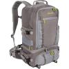 Allen Company Chatfield Compact Fishing Backpack, 12″ L x 6″ W x 15″ H, 17.6 liters, Gray/Lime(Convertible Backpack to Waist Pack)