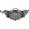 Allen Company Eagle River Lumbar Fly Fishing Pack – Holds 6 Fly Boxes, Zip‑Down Workstation, Waist Bottle Pockets, Durable Outdoor Waist Pack – Gray/Lime and Olive Green(Gray/Lime)