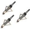 Allen Company Stryke Impact Fixed Blade Broadhead by Allen Company, 100-Grain, 3-Pack,Silver