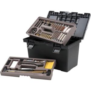 AC ALLENAllen Company Universal Gun Cleaning Kit & Tool Box – Rifle, Shotgun and Handgun, 65-Pieces (70540)(Black/Grey)