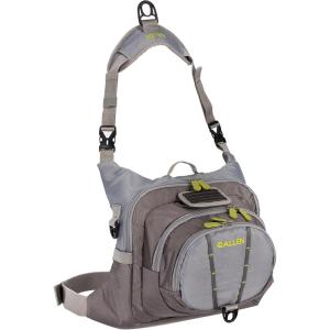 Allen Company Fall River Fly Fishing Chest Pack – Fits up to 6 Tackle/Fly Boxes and Other Accessories – Olive(Gray/Lime)