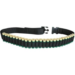 Allen Company Shotgun Shell Belt Holder, Holds 25 Shells, Black