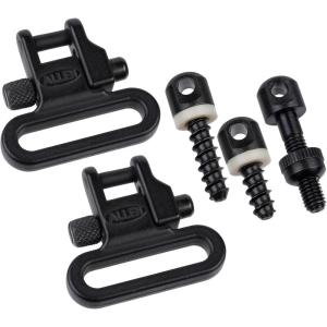 Allen Company Swivel Set for Bolt Action Rifles, fits 1″ Slings , Black