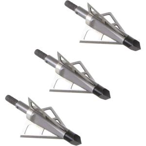 Allen Company Velox CX Terminus 3 Blade Crossbow Broadhead by Allen Company, 100 Grain, Metal(125 Grain)
