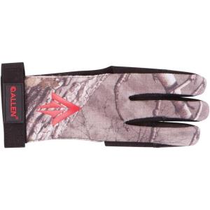 Allen Traditional 3 Finger Archery Glove, Realtree Xtra(Small)