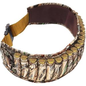 Allen Waterfowl Camo Shotgun Shell Belt, Holds 25 Shells(Mossy Oak Blades Camo)