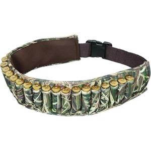 Allen Waterfowl Camo Shotgun Shell Belt, Holds 25 Shells(Realtree MAX-4 Camo)