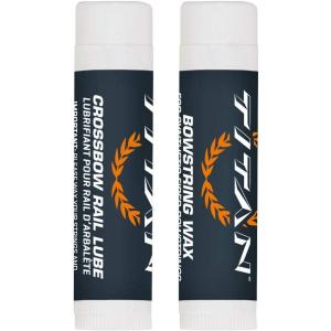 Titan Crossbow String Wax & Rail Lube Combo, 2-Pack, White – Made in America
