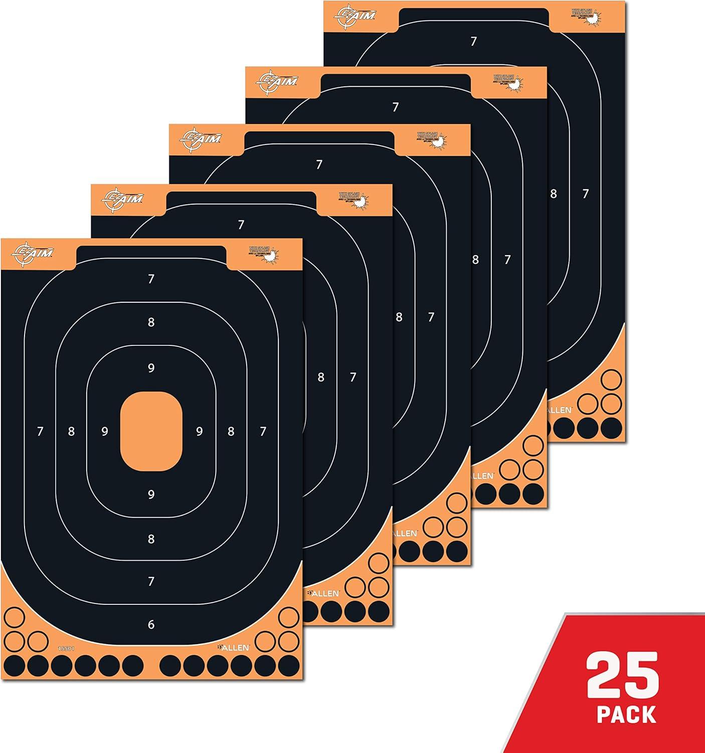 image:imageAC ALLEN EZ Aim Splash Reactive Adhesive Paper Shooting25 Pack