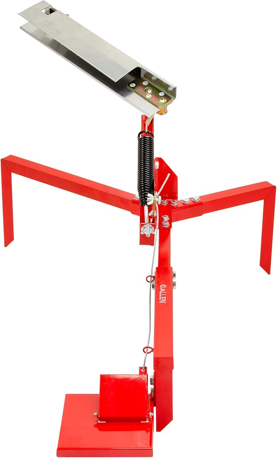 image:imageAllen Company EZ Aim Foot PedalPull Cord Claymaster Clay Pigeon Thrower Machine HighPerformance Launcher Ideal for Skeet and Trap Shooting Foot Pedal OperatedPull Cord OperatedFoot Pedal
