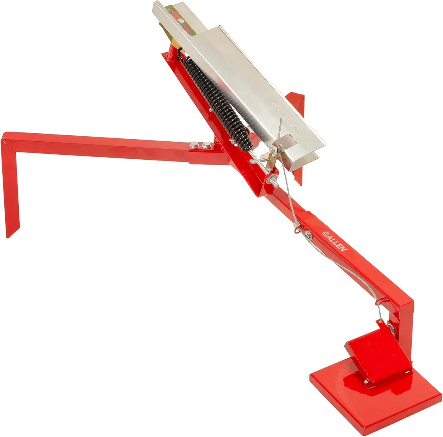 image:imageAllen Company EZ Aim Foot PedalPull Cord Claymaster Clay Pigeon Thrower Machine HighPerformance Launcher Ideal for Skeet and Trap Shooting Foot Pedal OperatedPull Cord OperatedFoot Pedal