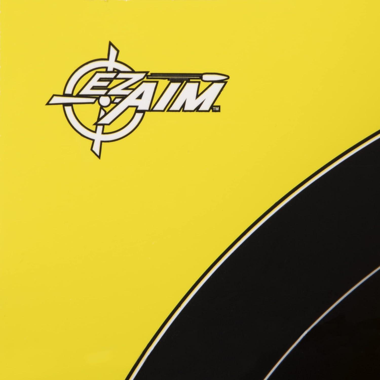 image:imageAllen Company EZ Aim Splash Reactive Paper Shooting Targets Bullseye Peel Away Target Pad 125 Square 30Pack BlackChartreuse