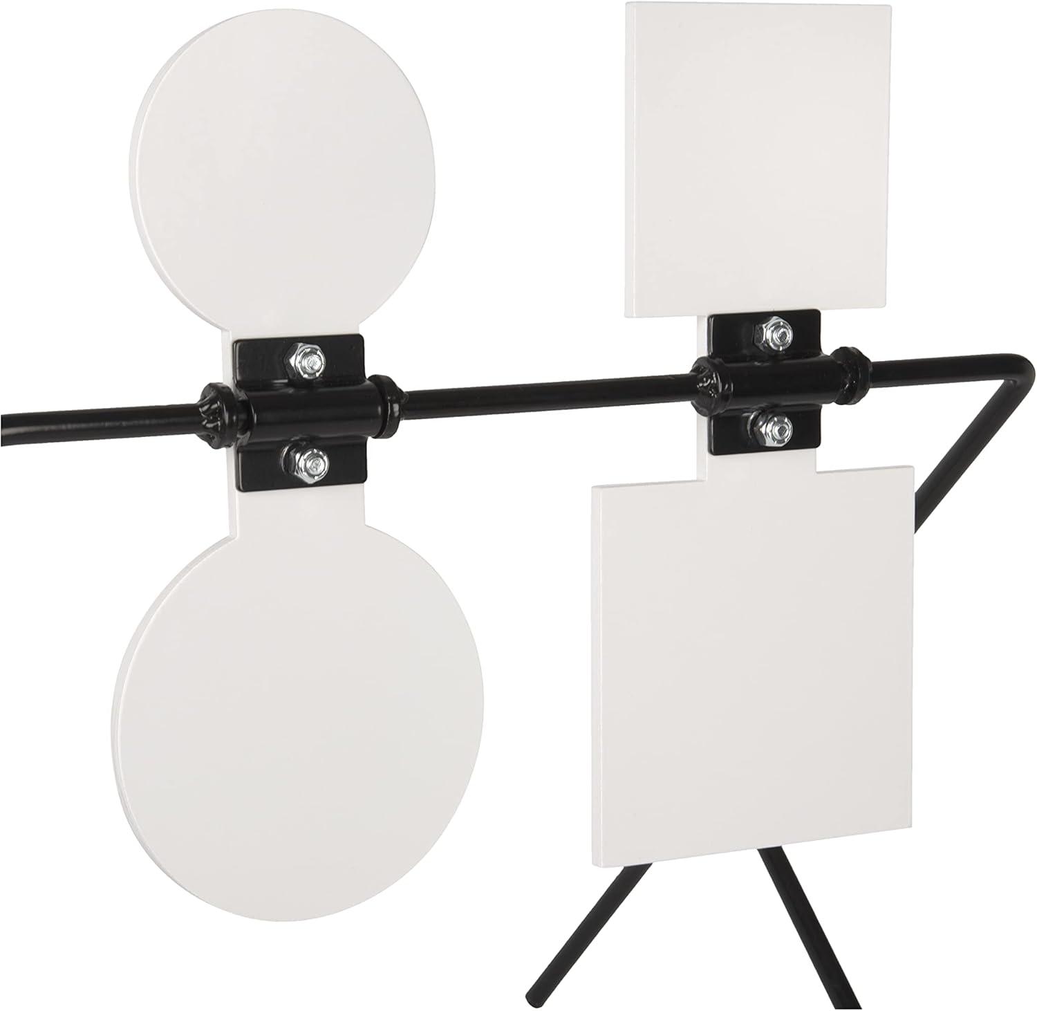 image:imageAllen Company EZAim Hardrock AR500 Shooting Round and Square Metal Spinner Targets5 Target Spinner