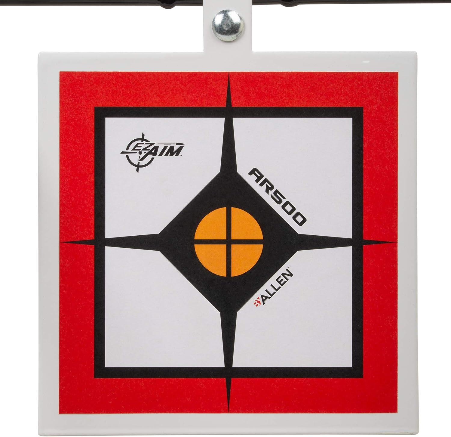 image:imageAllen Company EZAim Hardrock AR500 Shooting Round and Square Metal Spinner Targets5 Target Spinner
