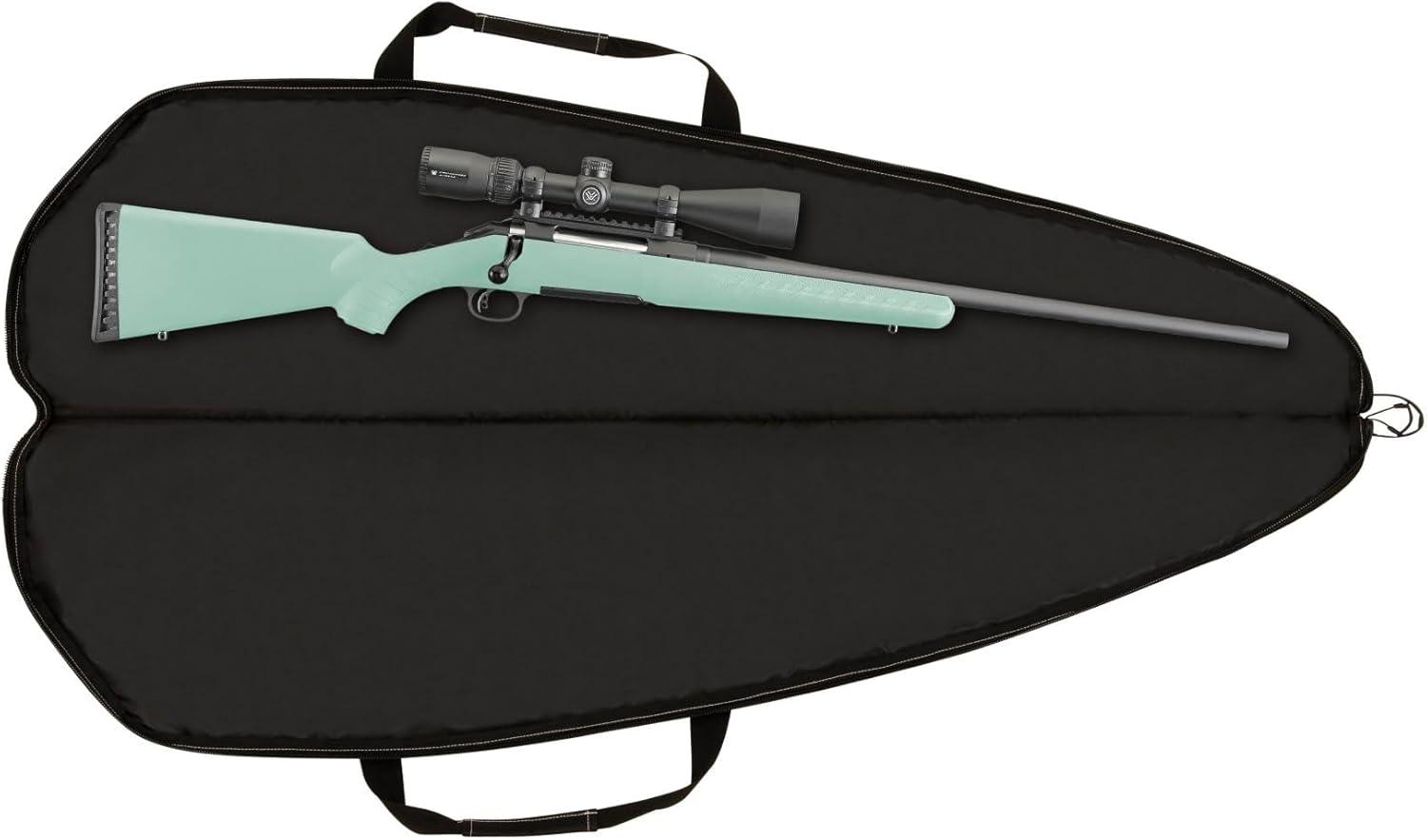 image:imageAllen Company Girls with Guns Midnight Lockable Rifle Case 46 L ScopedNonScoped Rifles BlackShade Blackout Camo