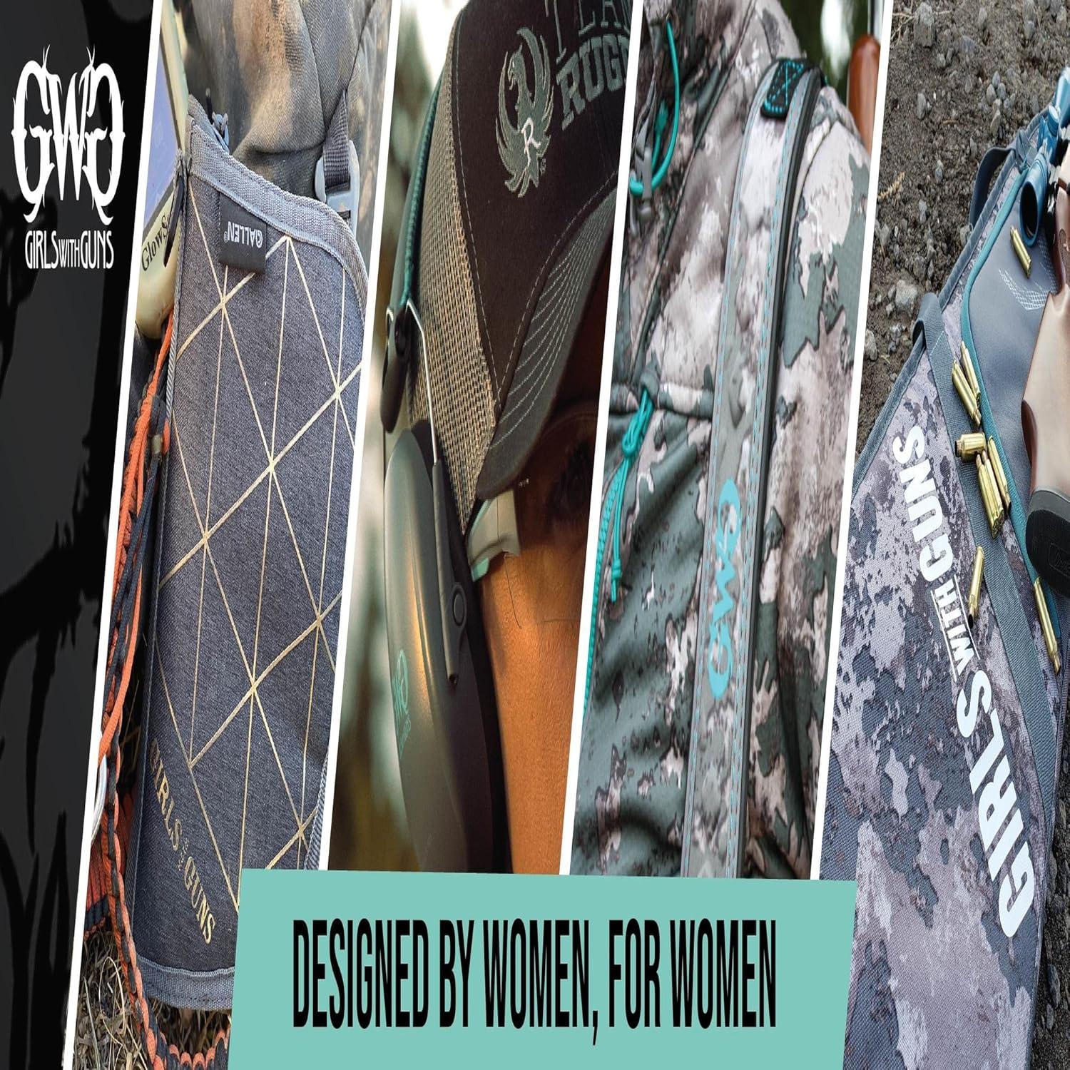 image:imageAllen Company Girls with Guns Midnight Lockable Shotgun Case 52 L Shotguns BlackShade Blackout Camo