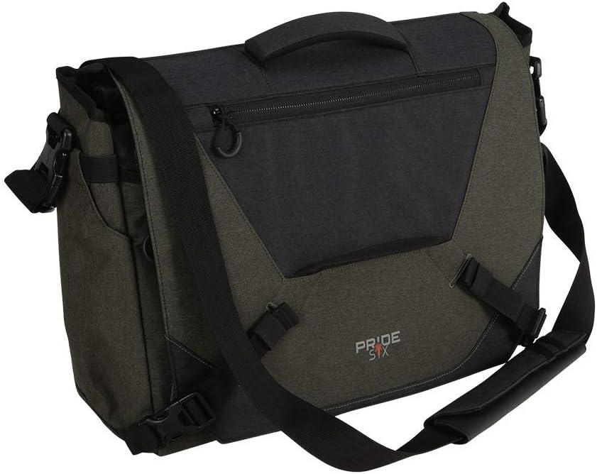 image:imageAllen Company Pride6 Base Tactical Messenger Bag Courier Bag Shoulder Bag with Laptop and Conceal Carry Pocket Internal Pockets Tightening System GreenBlack