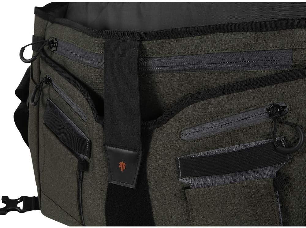 image:imageAllen Company Pride6 Base Tactical Messenger Bag Courier Bag Shoulder Bag with Laptop and Conceal Carry Pocket Internal Pockets Tightening System GreenBlack