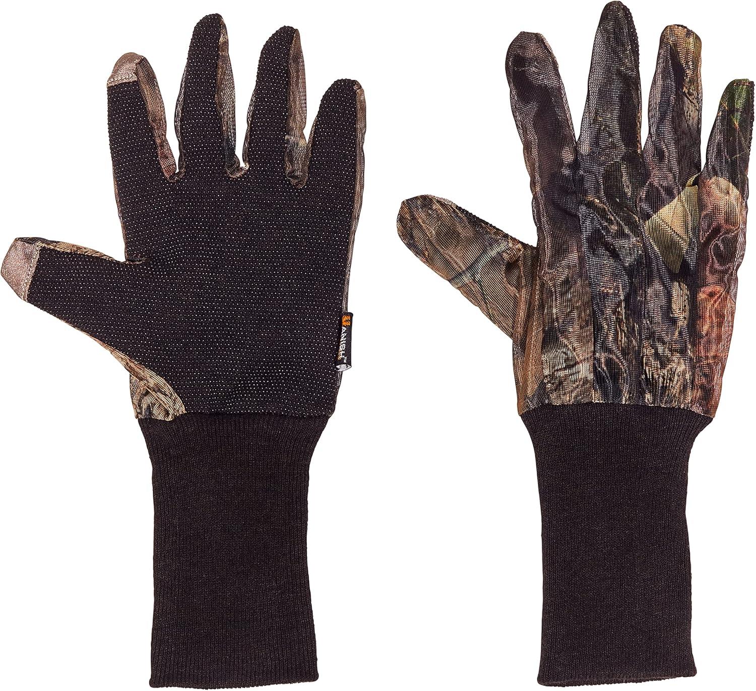 image:imageAllen Company Vanish Camo Mesh Hunting Gloves by Allen Mossy Oak BeakUp Country