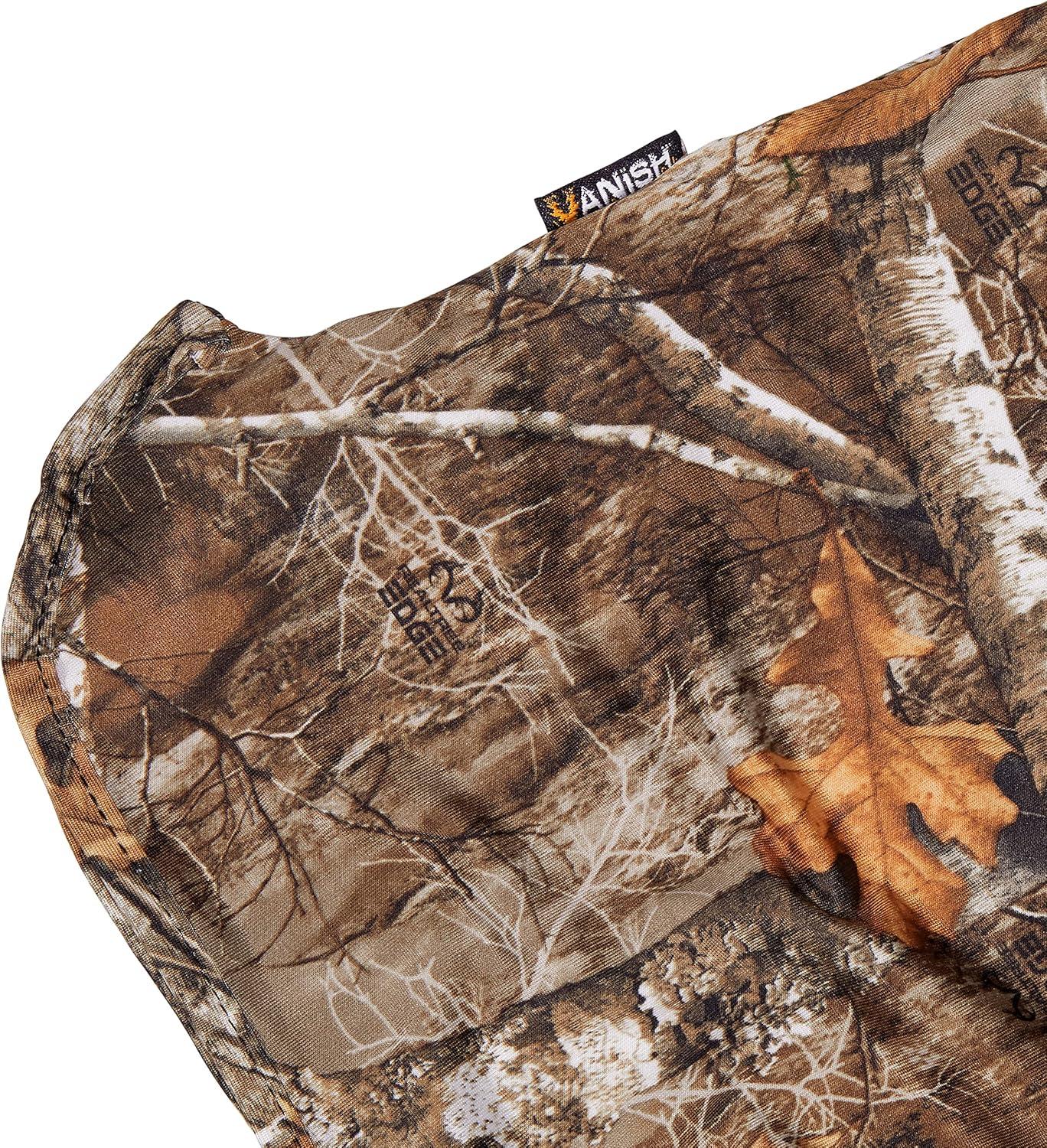 image:imageAllen Company Vanish Stretch Fit Camouflage Balaclava Camo Hunting Face CoverRealtree Edge