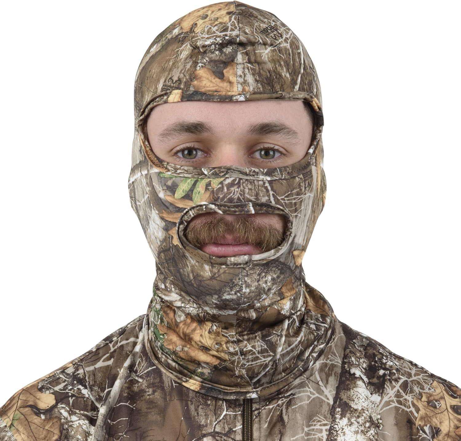 image:imageAllen Company Vanish Stretch Fit Camouflage Balaclava Camo Hunting Face CoverRealtree Edge