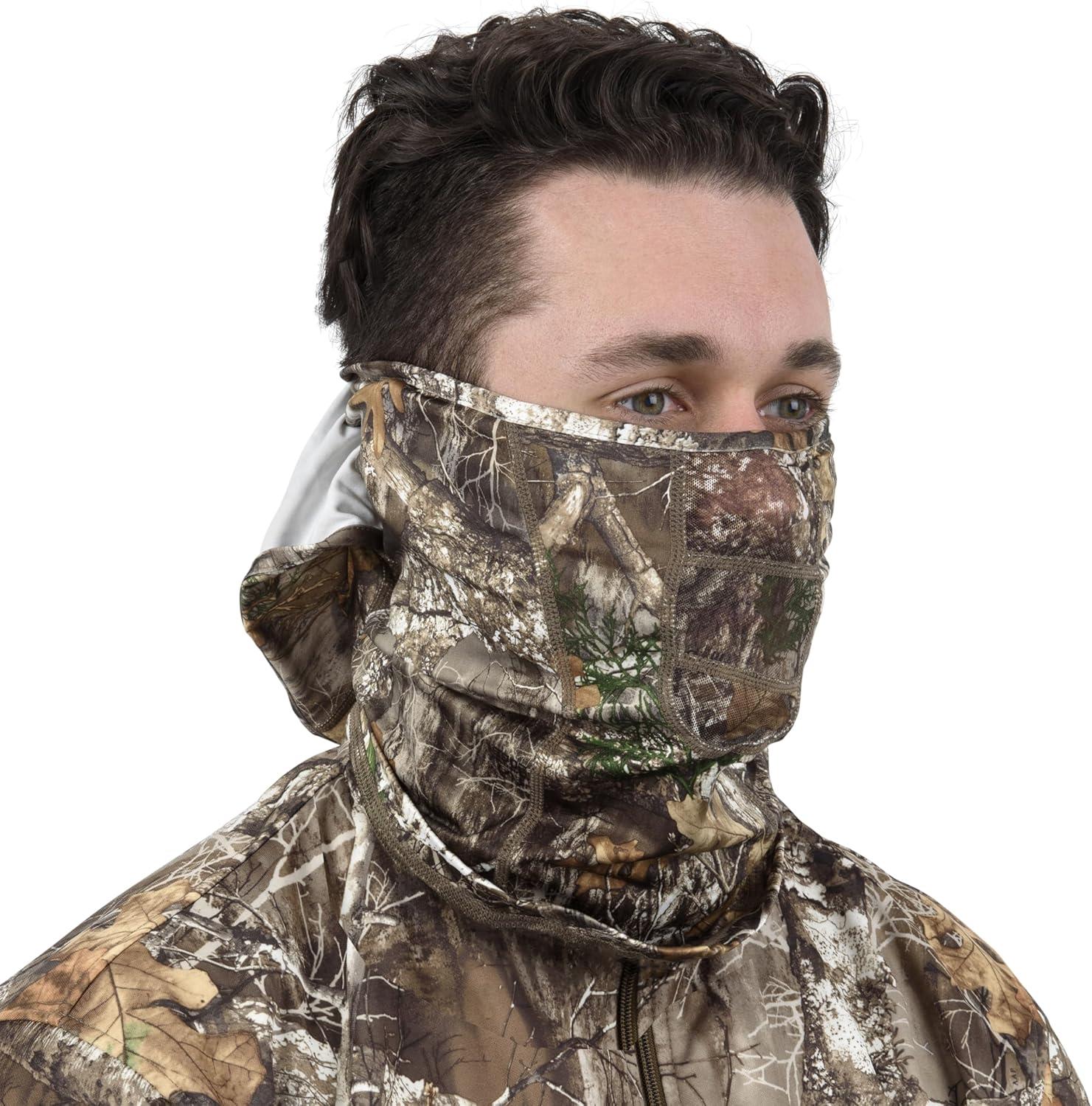 image:imageAllen Company Vanish Stretch Fit Camouflage Balaclava Camo Hunting Face CoverRealtree Edge