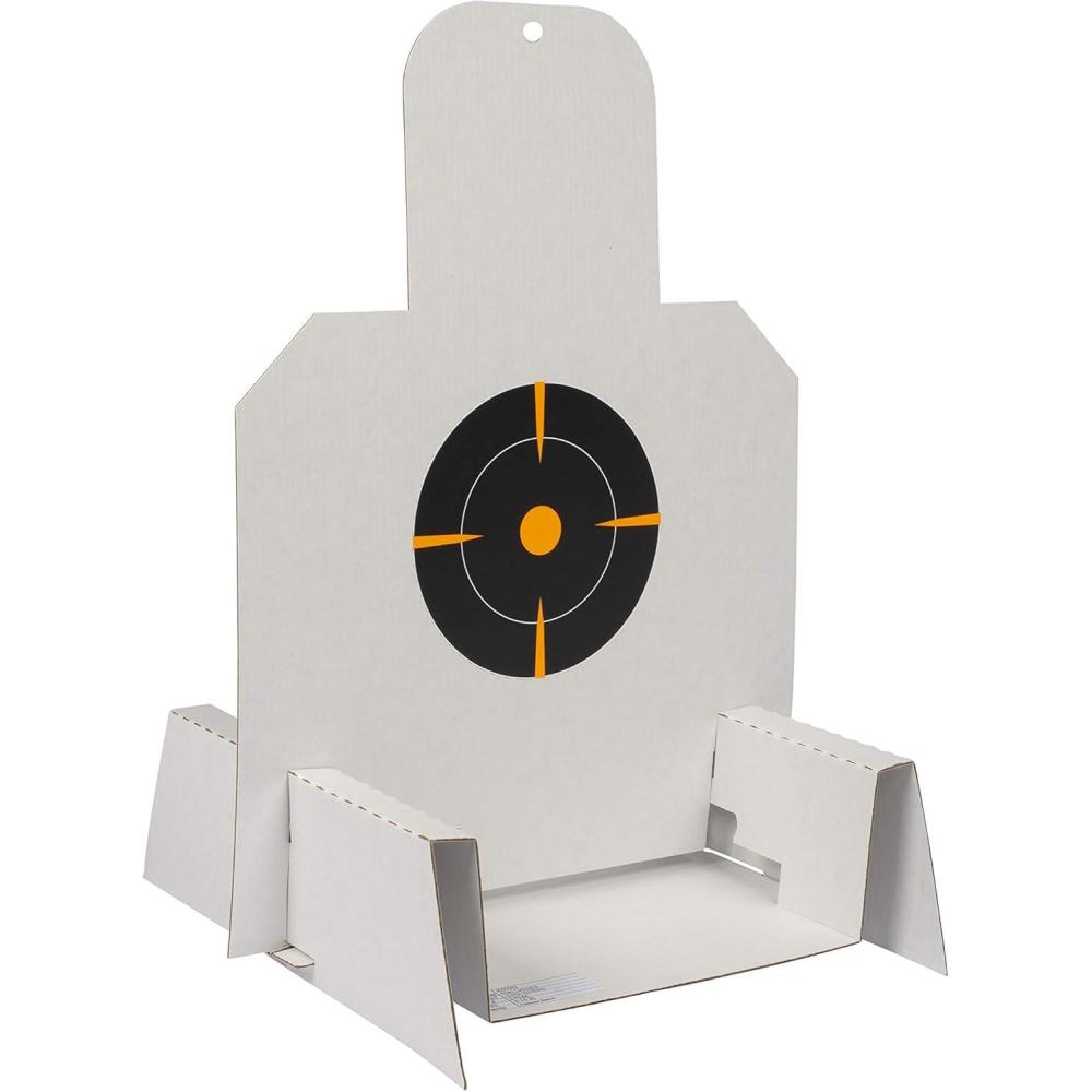 image:imageAllen Company EZAim Silhouette Splash Shooting Kit amp Target Stand 6 inch Square Adhesive Targets 135 W x 175 H inches BlackOrange One Size Targets amp THROWERSPaper