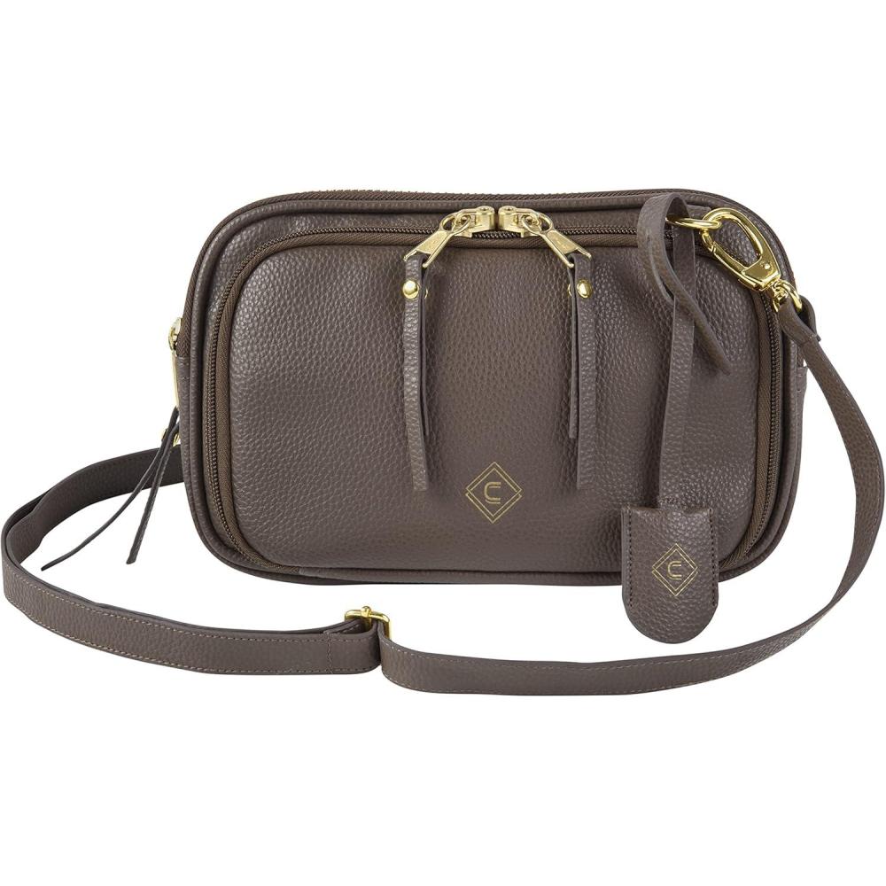 image:imageAllen Company Girls Tomboy Clutch Purse  TomboyEspresso