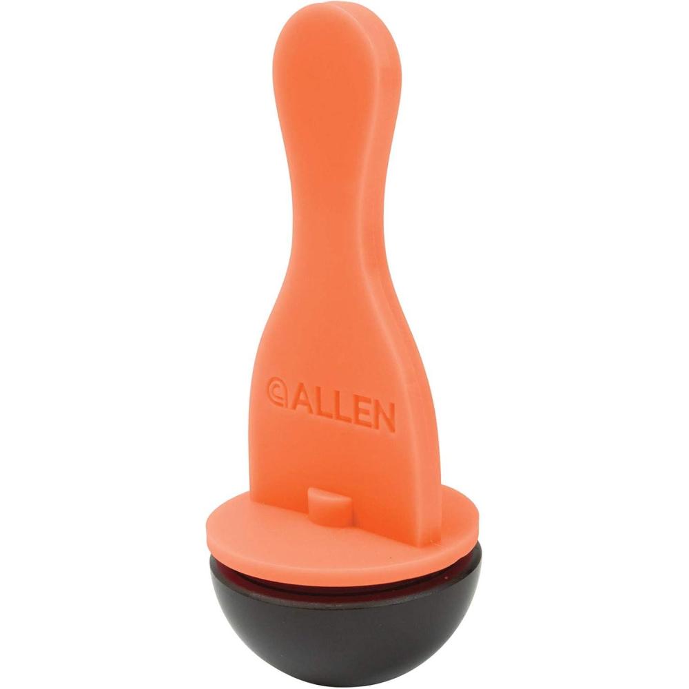 image:imageEZAim SelfHealing Target Reactive Molded Throwable Targets by Allen StandUp Bowling Pin Target Gun  Rifle  Pistol  Airsoft  BB Gun  Air RifleStandUp Bowling Pin Target