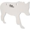 AC Allen Steel Targets – Thick AR 500 Steel Gong Target for Outdoor Range Use at 100 Yards(Coyote)