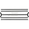 Allen Company EZ Aim Custom Gong Target Hanging System, 48 L x 44 W x 33 H inches, Black