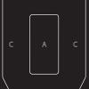 Allen Company EZ Aim Paper Shooting Targets, IPSC Silhouette, Peel Away Target Pad, 12″ W x 18″ H, 50-Pack, Black/White