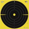 Allen Company EZ Aim Splash Reactive Paper Shooting Targets, Bullseye, Peel Away Target Pad, 12.5″ Square, 30-Pack, Black/Chartreuse
