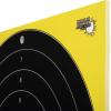 Allen Company EZ Aim Splash Reactive Paper Shooting Targets, Bullseye, Peel Away Target Pad, 12.5″ Square, 30-Pack, Black/Chartreuse