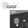 Allen Company EZ Aim Splash Reactive Paper Shooting Targets, Silhouette, 12.5″ W x 18.25″ H, 100-Pack, Black/Gray