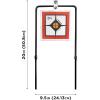 Allen Company EZ-Aim Hardrock AR500 Shooting – Round and Square Metal Spinner Targets(5 Target Spinner)