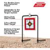 Allen Company EZ-Aim Hardrock AR500 Shooting – Round and Square Metal Spinner Targets(5 Target Spinner)