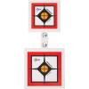 Allen Company EZ-Aim Hardrock AR500 Shooting – Round and Square Metal Spinner Targets(Medium Square)