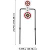 Allen Company EZ-Aim Hardrock AR500 Shooting – Round and Square Metal Spinner Targets(Triple Target Spinner)