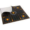 Allen Company EZ-Aim Sight-in Splash Shooting Kit & Target Stand, 12 inch Square Adhesive Targets, 13.5 W x 17.5 H inches, Black, One Size, Targets & THROWERS_Paper