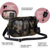 Allen Company Girls Tomboy Clutch Purse | Tomboy(Camo)